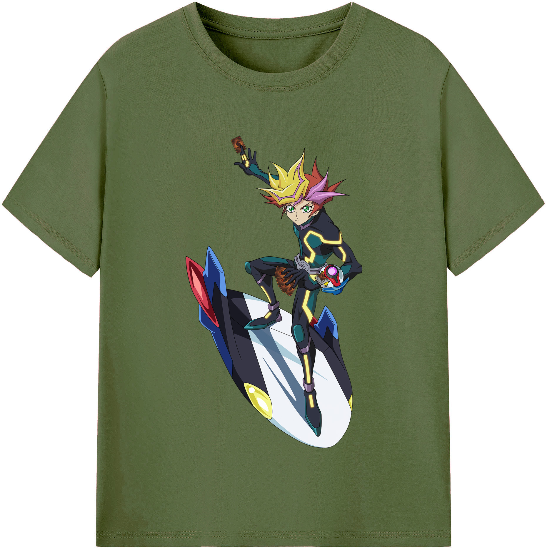 （画像用） 遊☆戯☆王 Yu-Gi-Oh! 綿100％半袖Tシャツ（フロントプリント）